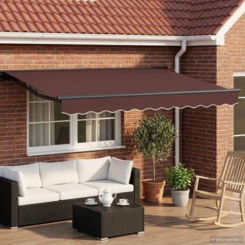 vidaXL Elektrisch zonnescherm op zonne-energie 2,5 x 2 m, Verzenden, Nieuw