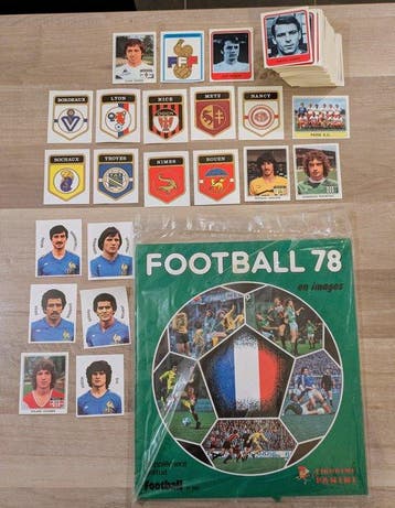 1978 Panini Championnat de France 1978 Album vide 1978, Nieuw