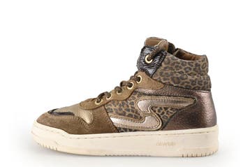 Develab Hoge sneakers Meisjes in maat 31 Panter, Kinderen en Baby's, Kinderkleding | Schoenen en Sokken, Jongen of Meisje, Schoenen