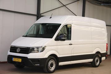 Volkswagen Crafter 35 2.0 TDI 140PK L3H3 (oude L2H2) EURO 6, Stof, Gebruikt, Euro 6, Volkswagen