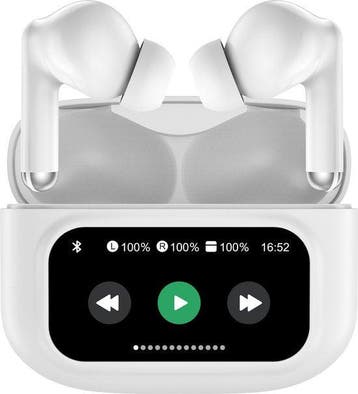 2dekans | Denver Draadloze Oortjes Bluetooth - ANC (Active, Ophalen of Verzenden, Zo goed als nieuw