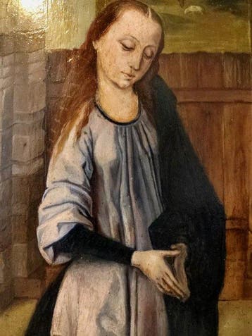Dierick Bouts (1415-1475), Naar - Maria in Anbetung, Antiek en Kunst