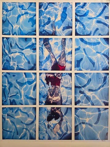 David Hockney (1937-2026) - Los Angeles Olympic Games 1984