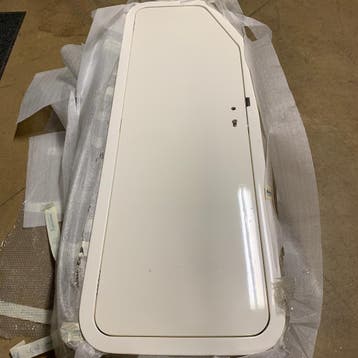 Bieden: Besenzoni 7ER01A39.1 white door manual opening whit, Watersport en Boten, Ophalen of Verzenden, Nieuw, Kombuis en Sanitair