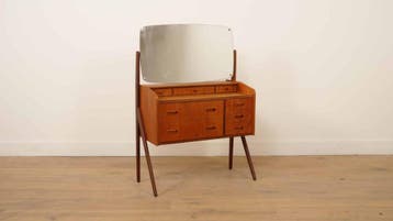 Vintage kaptafel | Deens design | Teak, Huis en Inrichting, Tafels | Kaptafels, Ophalen of Verzenden, Nieuw