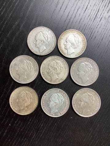 Nederland. Wilhelmina. 2 1/2 Gulden 1929-1943 (Zonder, Postzegels en Munten, Munten | Nederland