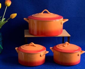 Le Creuset, Style le Creuset/ groot model diam / 22 cm -