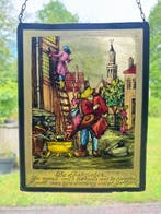 Glas-in-loodraam - 1950-1960 - Loodgieter