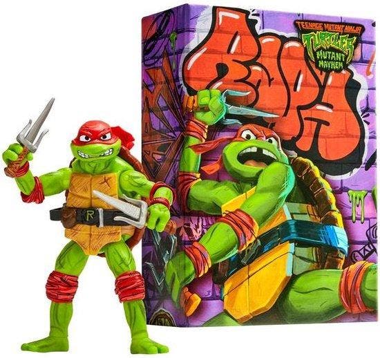 Playmates - TMNT - Mutant Mayhem - Raphael 7, Kinderen en Baby's, Speelgoed | Overig, Verzenden