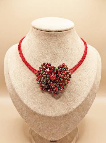 Murano-glas - Choker halsketting - Fiore Intessuto, Prinses