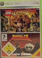 Kung Fu Panda en Lego Indiana Jones (Xbox 360 Used Game), Ophalen of Verzenden, Zo goed als nieuw