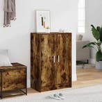vidaXL Schoenenkast 60x35x92 cm bewerkt hout gerookt, Verzenden, Nieuw