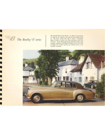 1958 BENTLEY S SERIES BROCHURE ENGELS, Nieuw, Author
