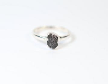 Ruwe diamant / ring / nieuw- 2.2 g - (1)