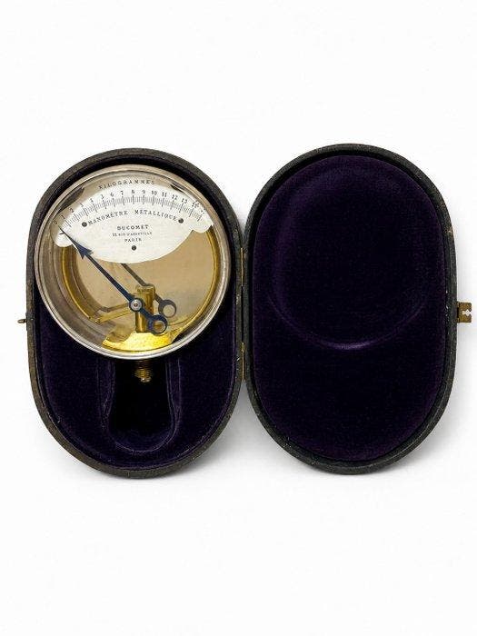 Indicateur de vide / manomètre ancien Ducomet Paris -, Antiek en Kunst, Curiosa en Brocante