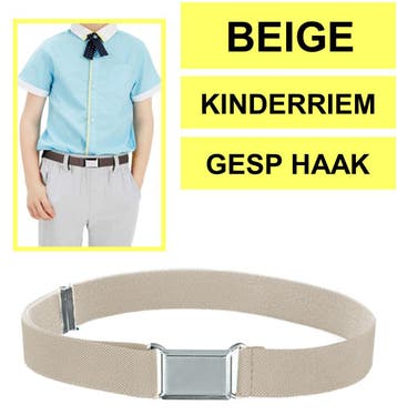 Fako Fashion - Kinderriem Elastisch Gesp - Elastische Riem, Kleding | Dames, Riemen en Ceinturen, Verzenden, Nieuw