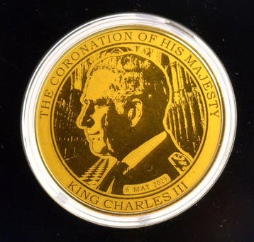 Verenigd Koninkrijk. Medal 2023 Coronation King Charles