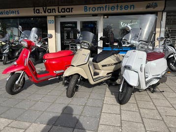 Lambretta G350, X300SR, V125 Vespa GTS, 1 cilinder