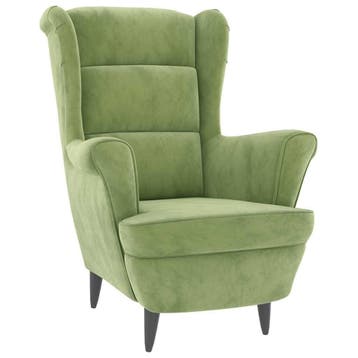 Fluweel Fauteuil Modern | 35% Korting, Huis en Inrichting, Nieuw, 75 tot 100 cm, Ophalen of Verzenden, Trendy