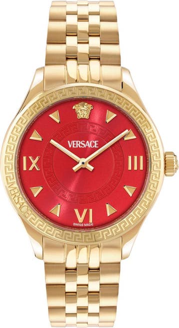 Versace VE2S01325 Hellenyium Lady dames horloge 35 mm, Overige merken, Staal, Verzenden, Polshorloge