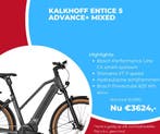 Kalkhoff Entice 5 Advance+ L Mixed eBike - Bosch CX - 625 Wh, 51 tot 55 cm, Ophalen of Verzenden, Nieuw