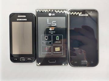 LG, Samsung LG Optimus L5 -Samsung Galaxy S Plus - Samsung, Nieuw