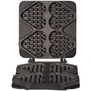 Wisselplaten | TIAMO | Hartvormige Wafels (132x125x24mm) |, Verzenden, Nieuw in verpakking