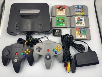 Nintendo - Nintendo 64 - Nintendo 64 Console with 2, Nieuw