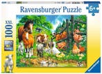 Dierenbijeenkomst Puzzel (100 XXL stukjes) | Ravensburger -, Verzenden, Nieuw