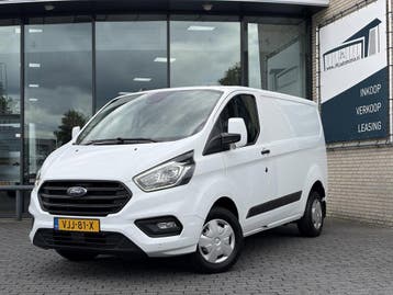 Ford Transit Custom 280 2.0 TDCI L1H1*HAAK*CAM*A/C*CRUISE*NA, Stof, Gebruikt, Euro 6, Ford