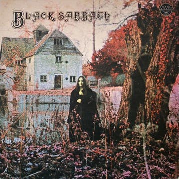 LP gebruikt - Black Sabbath - Black Sabbath (UK, 1973), Cd's en Dvd's, Verzenden, Zo goed als nieuw, Overige formaten