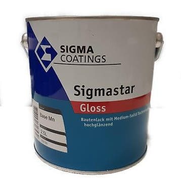 Sigma Sigmastar Gloss - Ral 1023 Verkeersgeel - 2.5 liter, Geel, Nieuw, Ophalen of Verzenden, Verf
