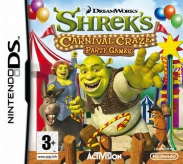 Shrek Crazy Kermis Party Games (Nintendo DS), Verzenden, Gebruikt