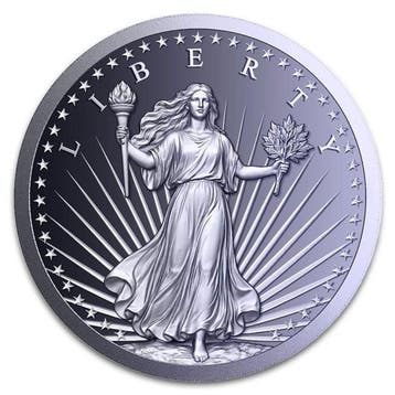 Verenigde Staten. 2027 1 oz Titanium Saint Gaudens Double
