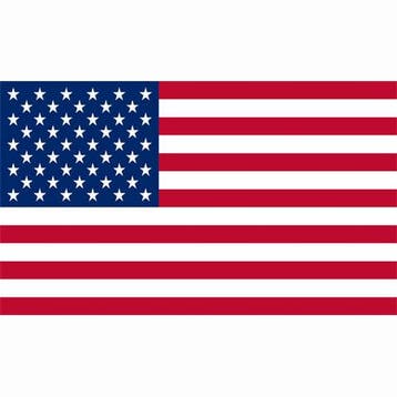Vlag USA / Amerikaanse vlag, Nieuw