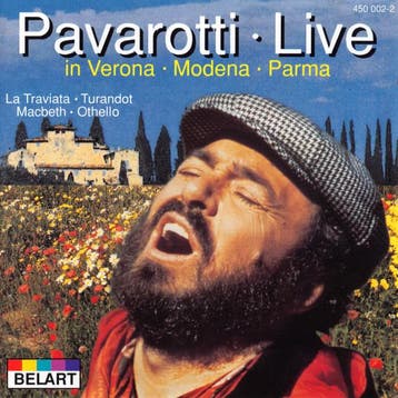 Luciano Pavarotti - Live In Verona - Modena - Parma, Ophalen of Verzenden, Gebruikt