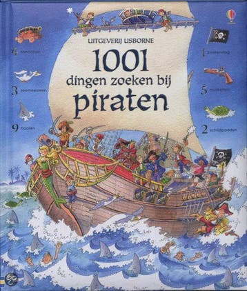 1001 dingen zoeken bij piraten - Rob Lloyd Jones, Verzenden, Gelezen, Rob Lloyd Jones