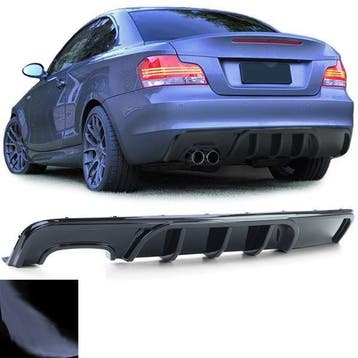 Diffuser BMW 1 Serie E82 E88 7-13 Glans Zwart, Ophalen of Verzenden, Nieuw
