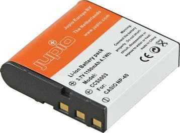 Jupio NP-40 for Casio / LB-060 for Pentax - Accu voor digita, Verzenden, Nieuw