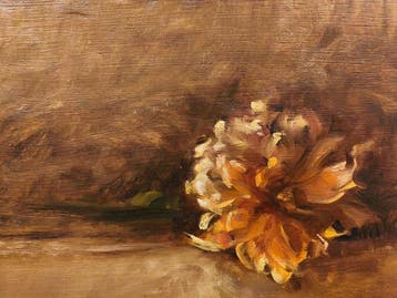 Isabel Ramoneda Violan (Barcelona, 1960) - Flor en Ocaso, Antiek en Kunst, Kunst | Schilderijen | Klassiek