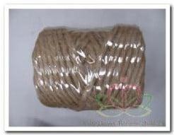 Jute dik 6 draads Naturel 6 mm rol 35 meter, Ophalen of Verzenden, Nieuw