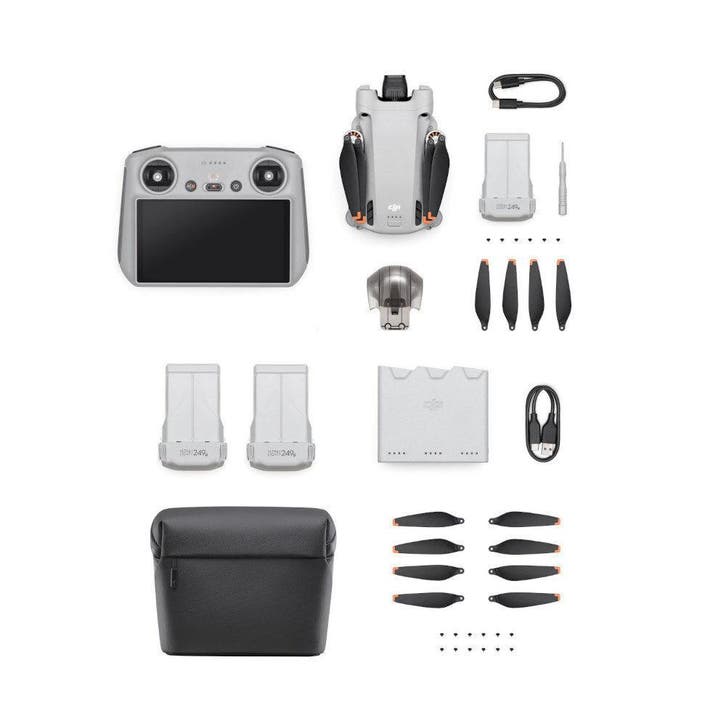 DJI Mini 3 Pro Fly More Combo (RM330 Smartcontroller, Audio, Tv en Foto, Drones, Gebruikt, DJI, Verzenden