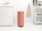 Brabantia NewIcon - Prullenbak - 30 liter - Warm Copper, Verzenden, Zo goed als nieuw