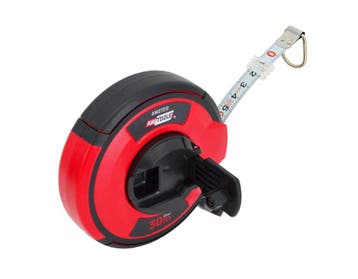 AWTools AW27213 - Stalen Meetlint - 50m - Ergonomische Be..., Verzenden, Nieuw