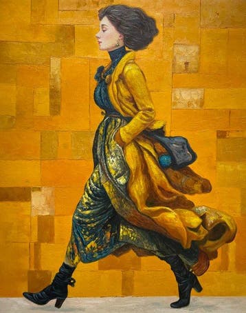 Andrea Fregi (1971) - Passo di vento, Antiek en Kunst
