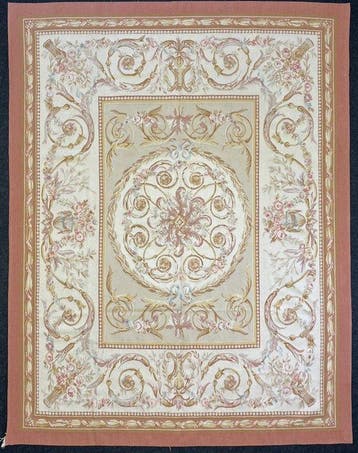 Aubusson-tekening - Vloerkleed - 309 cm - 239 cm -, Nieuw