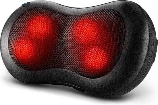 2dekans | Auronic Shiatsu Massagekussen – Warmtefunctie –, Sport en Fitness, Massageproducten, Zo goed als nieuw, Ophalen of Verzenden