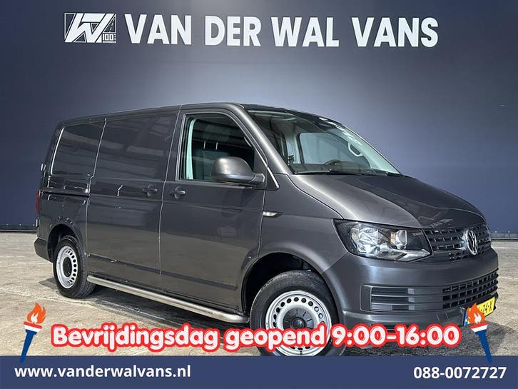 Volkswagen Transporter | 2.0 TDI 150pk L1H1 Euro6 Airco |, Auto's, Bestelauto's, Dealer onderhouden, Te koop, Handgeschakeld, Diesel