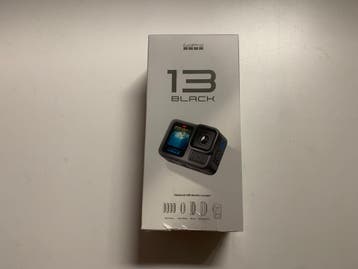 GoPro HERO13 Black - Actioncam - 5.3K60-video - Zwart, Verzenden, Nieuw, GoPro
