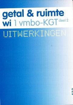 Getal en Ruimte 1 Uitwerkingen deel 2 VMBO-KGT, Verzenden, Nieuw